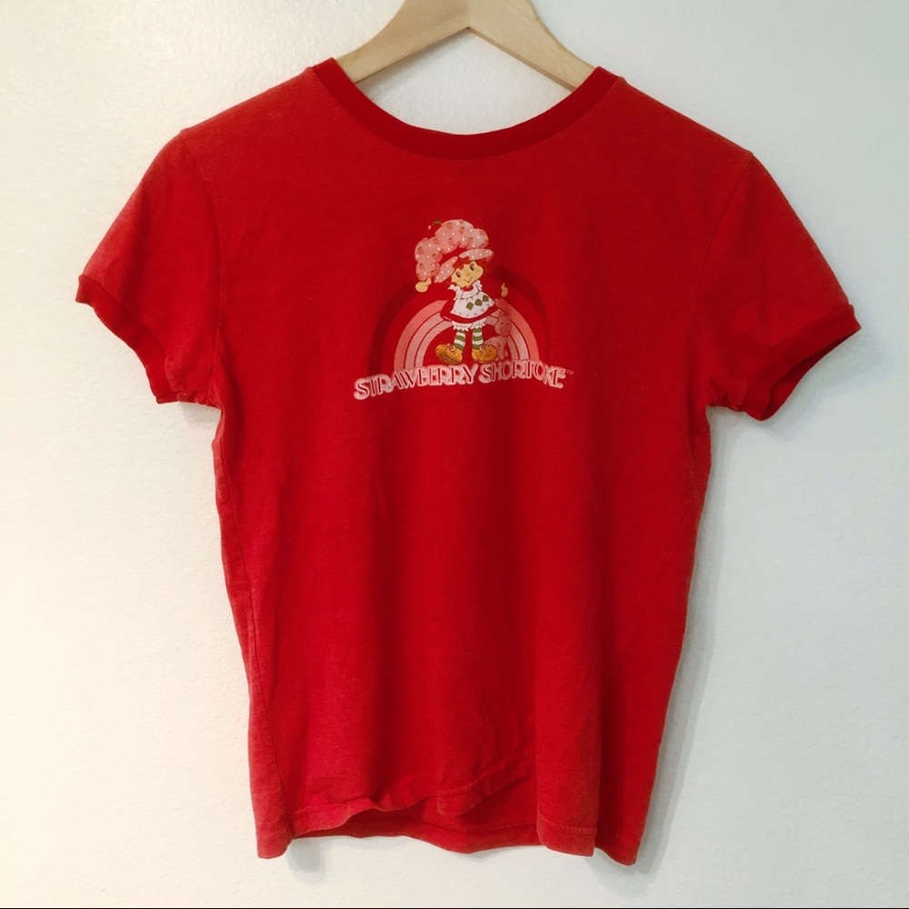Strawberry Shortcake Vintage Ringer Tee